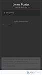Mobile Screenshot of jennafowlerart.net